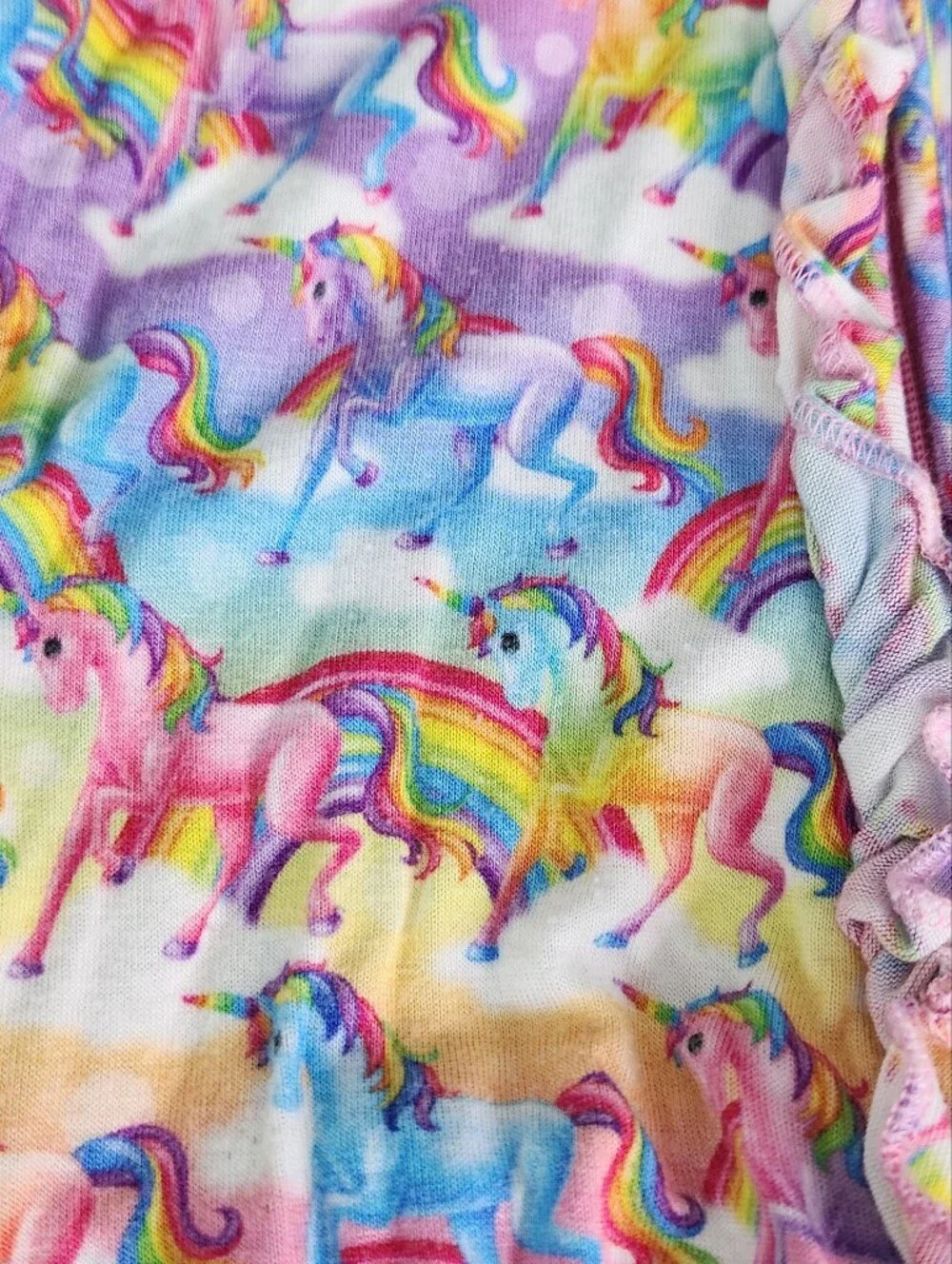 Posh Peanut Lisa Frank Unicorn Pajamas